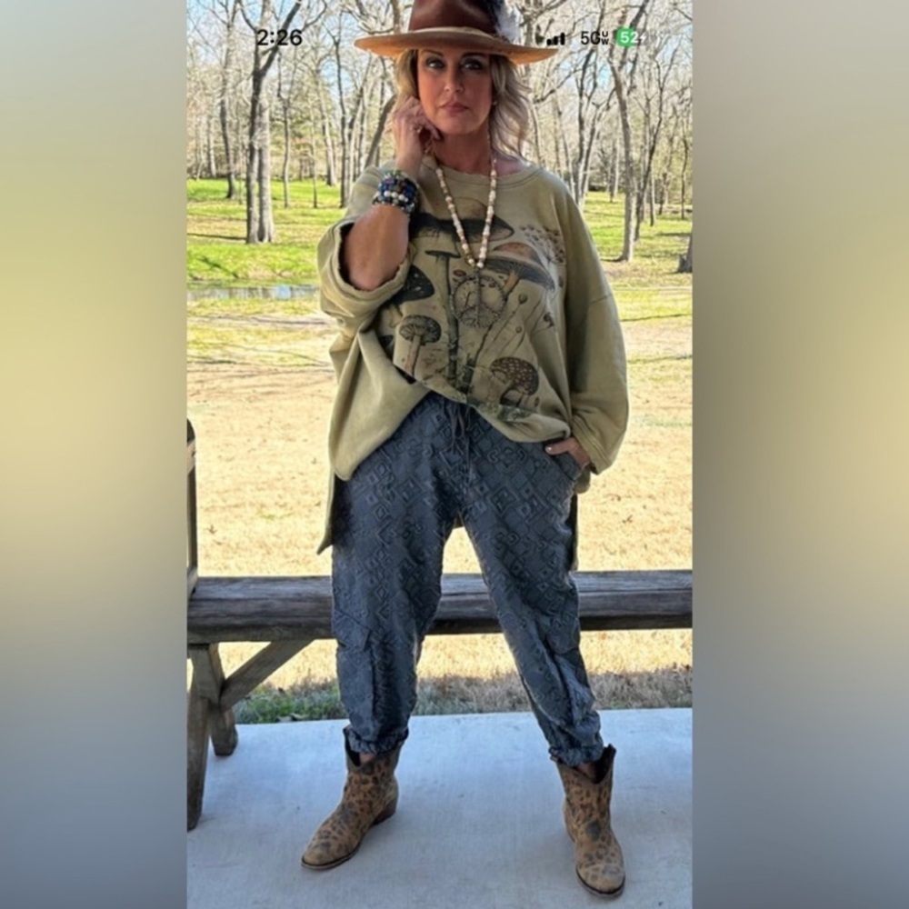 NWT Jaded Gypsy Diamond in the Rough Joggers